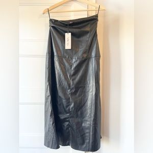 Leather Skirt